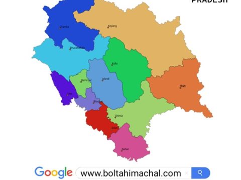 HIMACHAL MAP