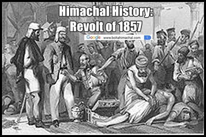 Revolt of 1857 : rebellion in kullu region