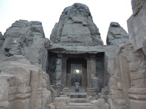 Masroor Rock Cut, Temple